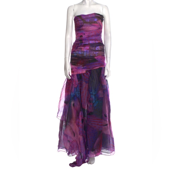 Gorgeous Tropical Gown - Picture 1 of 3